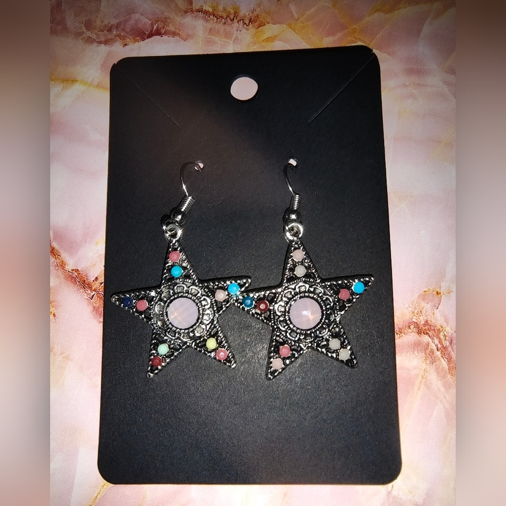 Star fashion earrings